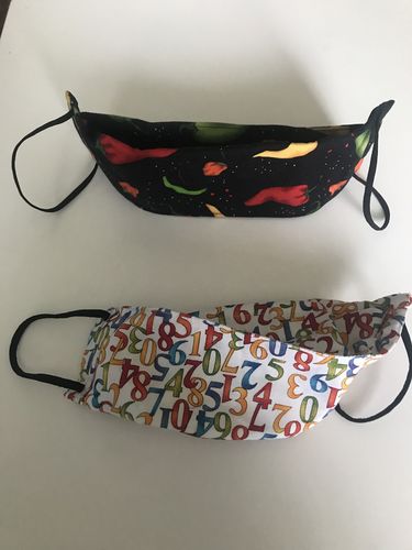 Customer photo review of Black Elastic - 20 Pieces (10 Masks)