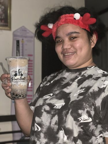 Customer photo review of Classic Milk Tea
