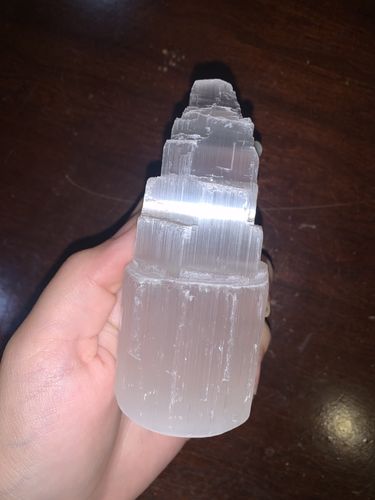 Customer photo review of Amazonite Palmstone