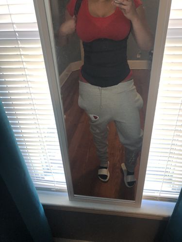 Customer photo review of LUX LATEX VEST - TRIPLE BELT