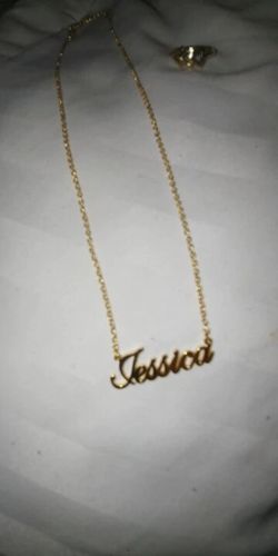 Customer photo review of LOANYA personalisierbare Namenskette