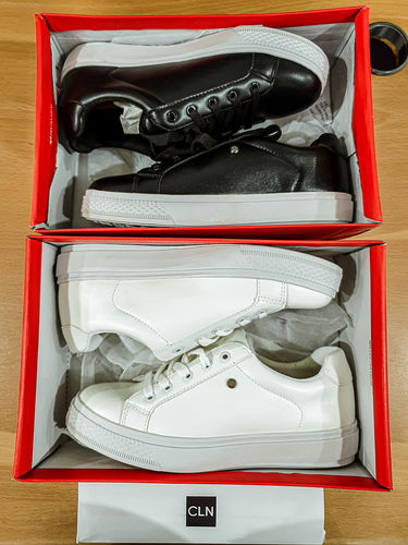 Customer photo review of Tagaytay Lace up Slip ons