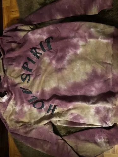 Customer photo review of "Holy Spirit" Sweatshirt - Burgundy