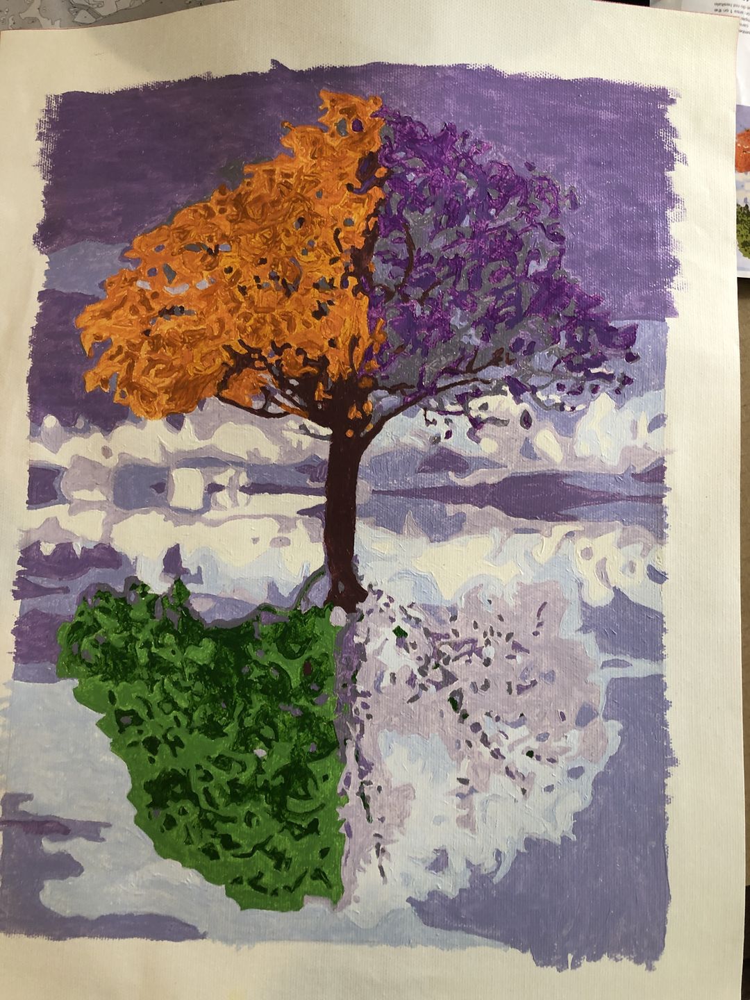 Customer photo review of FREE Paint By Numbers Kit