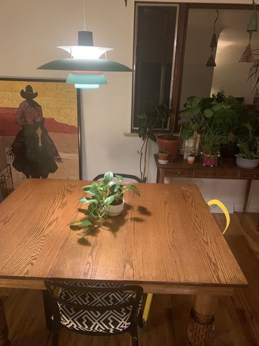 Customer photo review of Modern 1 Light Mini/Large Pendant Light