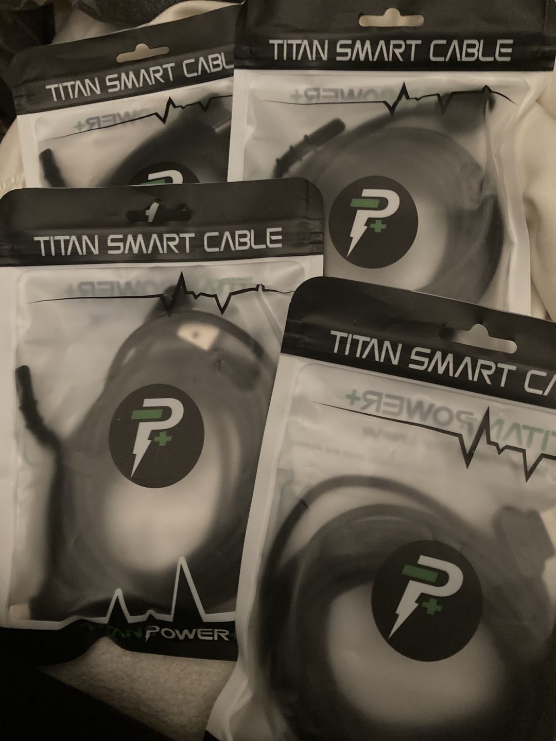 Customer photo review of Titan Smart Cable™ (3-Pack)+2 FREE