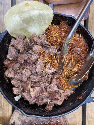 Reseña con foto de un cliente sobre Kit Short Rib Braseado