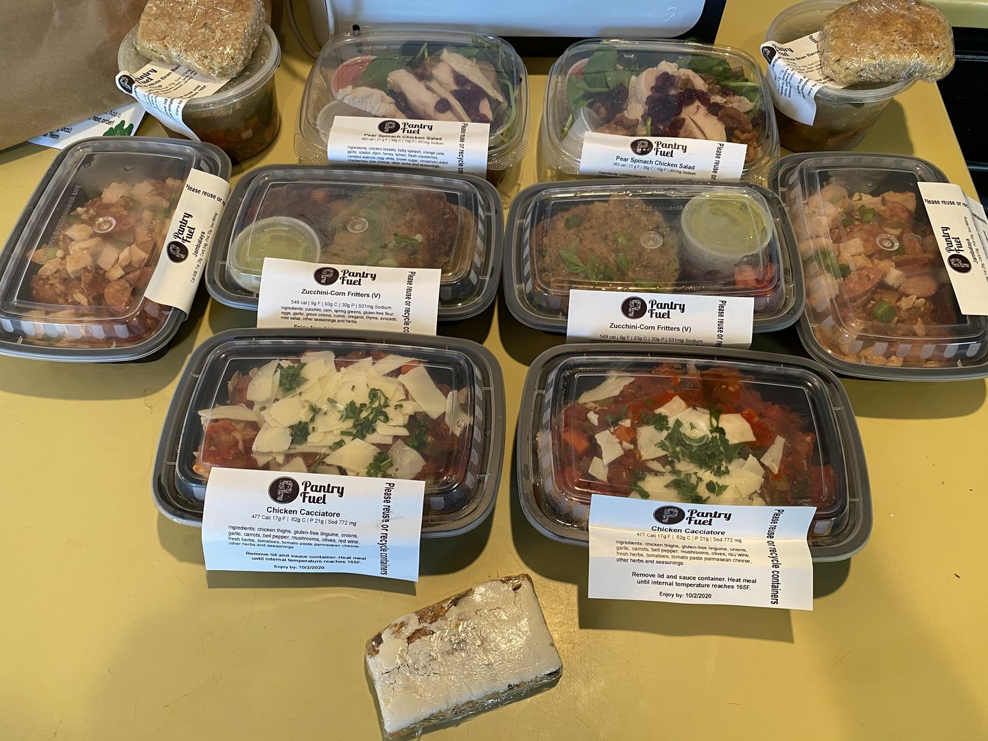 Customer photo review of Meal Plan