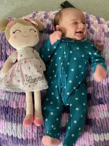 Customer photo review of Personalized Leyadoll (Strawberry) with Gift Bag - 2 Skin Tones