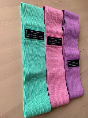 Customer photo review of Bandes élastiques 3 niveaux en tissu™