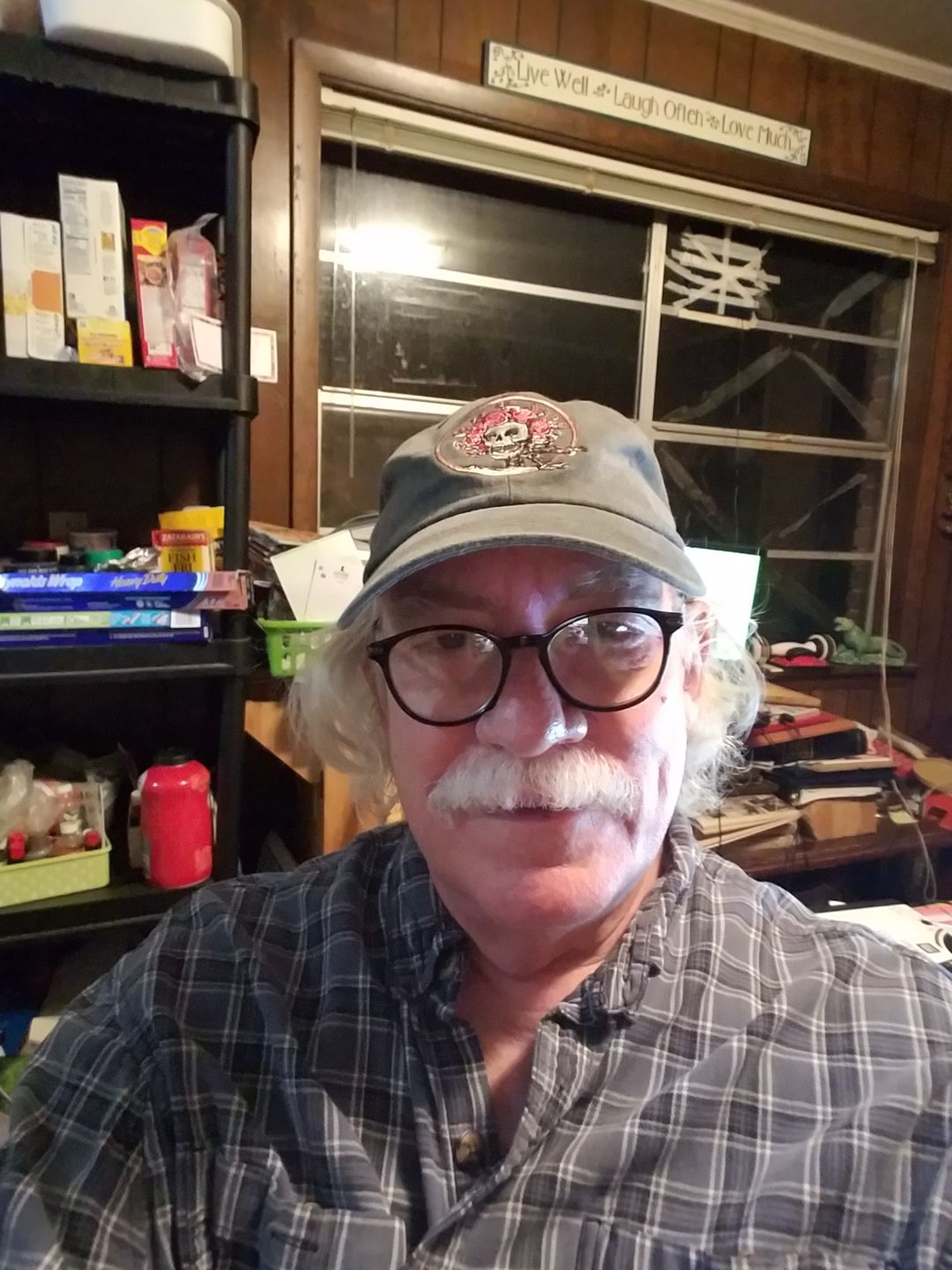 Customer photo review of Grateful Dead Skull and Roses Cap
