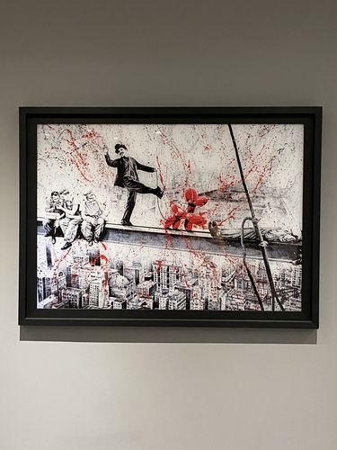 Customer photo review of "Working day" Édition Prestige sur Plexiglas - Encadrement "caisse américaine"