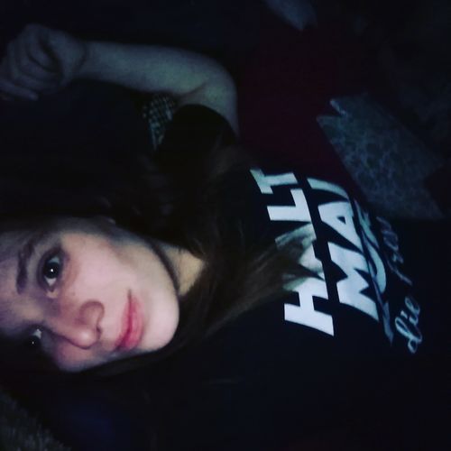 Customer photo review of Halt mal kurz die Fresse  - Damenshirt