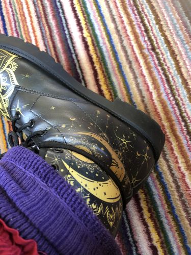 Customer photo review of Sun Moon 2.0 Limited Edition Boots