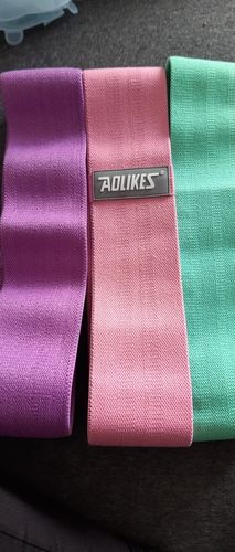 Customer photo review of Bandes élastiques 3 niveaux en tissu™
