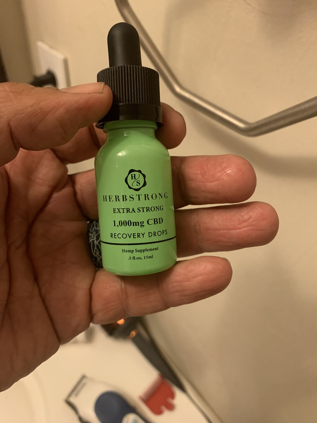 Customer photo review of Extra Strong Recovery Drops