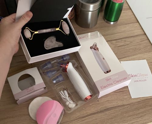 Customer photo review of The Beauty Bundle - Perfect Skin Routine