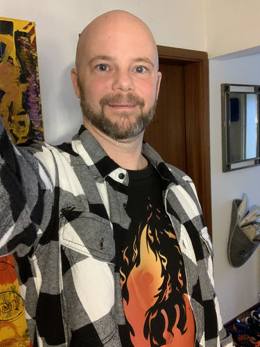 Customer photo review of FEUERFUCHS - BIO  - Herren Shirt *PREMIUM*