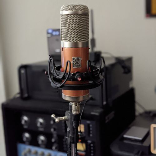 Customer photo review of Colares • Boutique Vocal Condenser Microphone