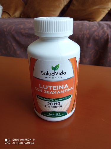 Customer photo review of Luteina 20mg con Zeaxantina