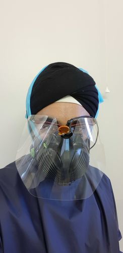 Customer photo review of Stealth P3 Respirator Facemask