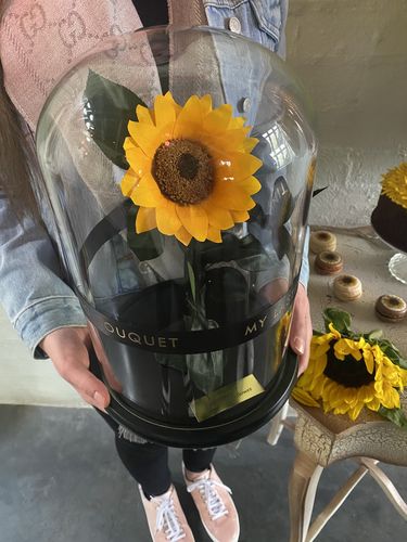 Customer photo review of A Lasting Sunflower