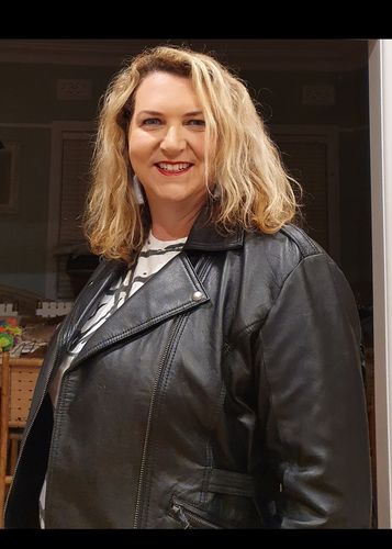 black swan leather jacket