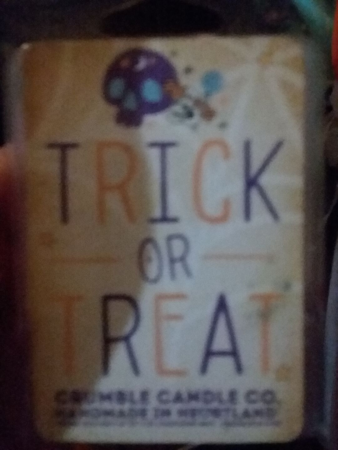 Customer photo review of Trick Or Treat Wax Melts