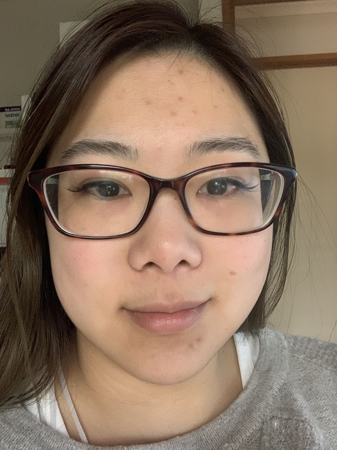 Customer photo review of Magnetic Half Lashes