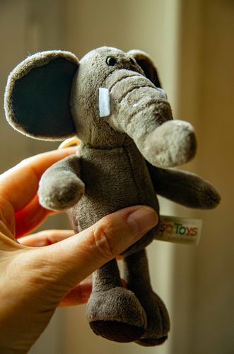 Customer photo review of Porte Clé Éléphant Peluche
