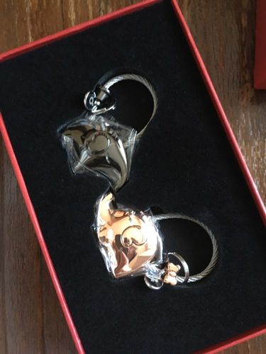 Customer photo review of Porte Clé Amoureux Duo