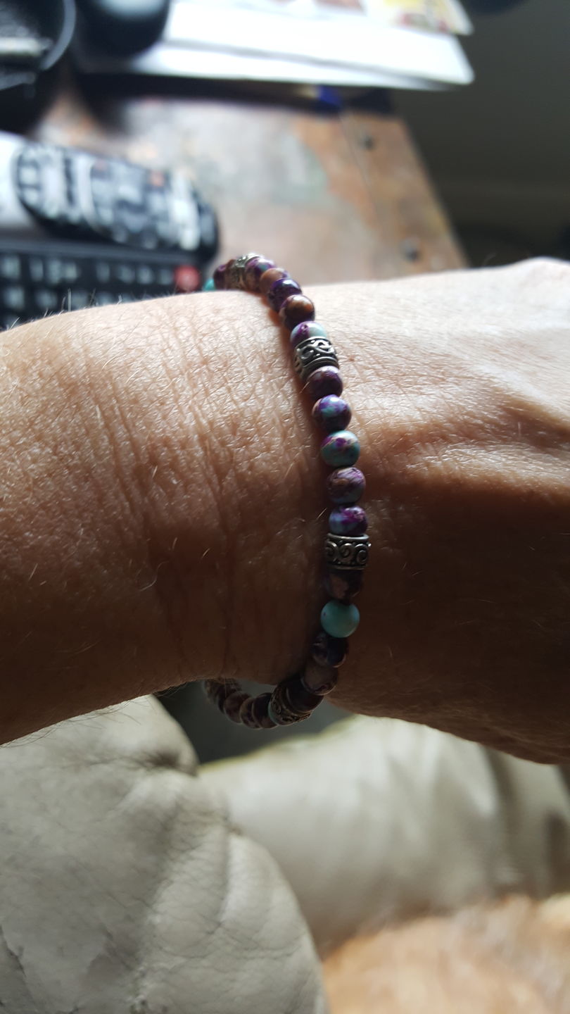 Customer photo review of Tibetan Energy Bracelet