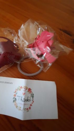 Customer photo review of Porte Clé Éléphant Feutrine