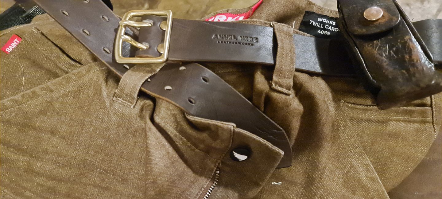 Customer photo review of The Wide Belt
