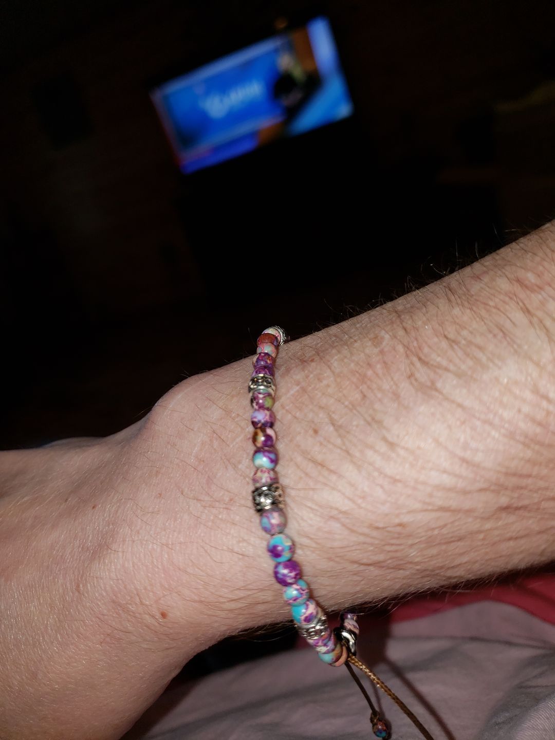 Customer photo review of Tibetan Energy Bracelet