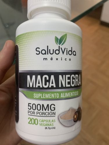 Customer photo review of Maca Negra 500mg