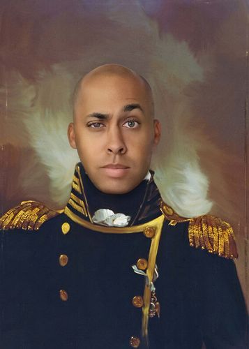 Customer photo review of The Admiral - Custom Canvas