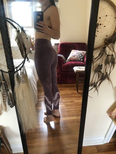 Customer photo review of Sunset Legging - Viola / Wildrose