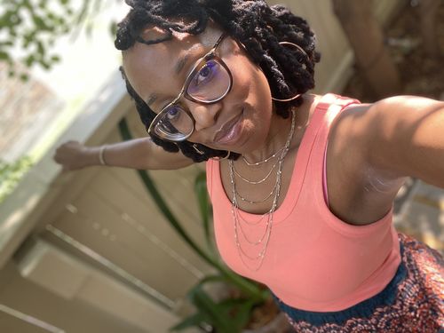 Customer photo review of Locs Tool Single, Double, Triple or Set Crochet Needle