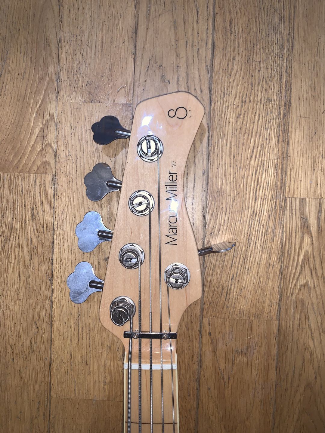 Customer photo review of USA Ultralite® Bass Tuning Machine 1/2"
