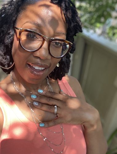 Customer photo review of Braids, Loc & Twist Firm Hold Pomade | 4 oz