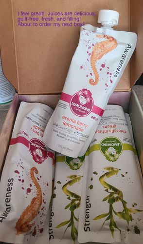 Customer photo review of LEMONKIND 3 Day Reset Core Juice Cleanse – Immunity & Metabolism Boost (24 Juices)