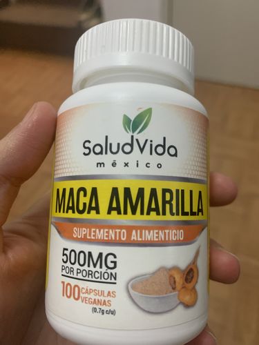 Customer photo review of Maca amarilla 500mg