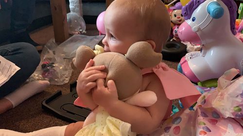 Customer photo review of Personalized Leyadoll (Yellow) with Gift Bag