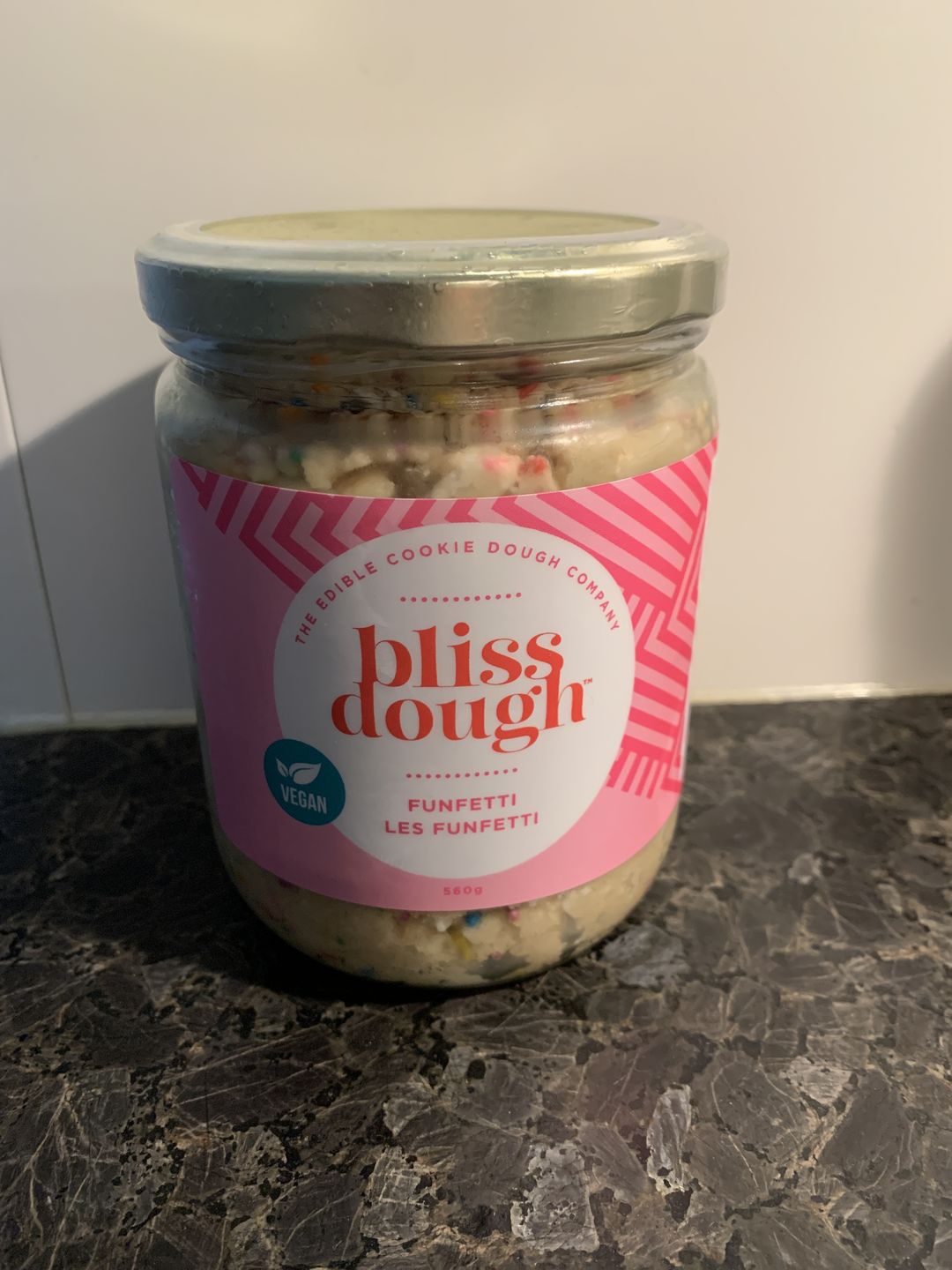 Customer photo review of Funfetti Cookie Dough