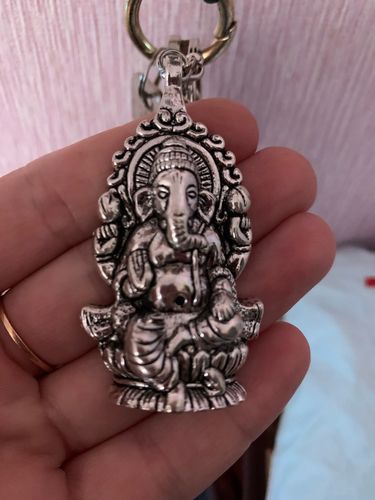 Customer photo review of Porte Clé Ganesh