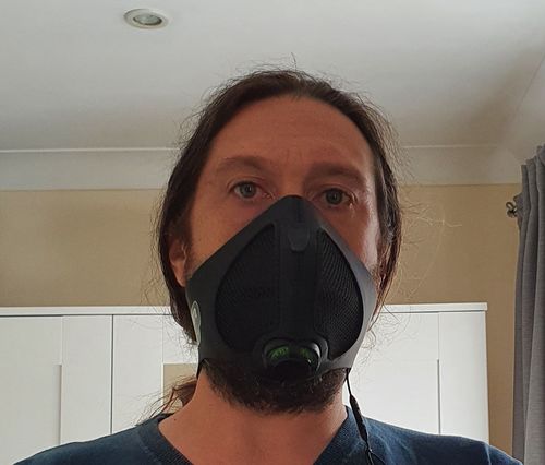 Customer photo review of Stealth Lite FFP3 Everyday Facemask