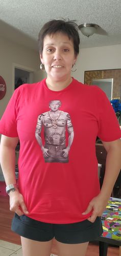 Customer photo review of The Don Men's Apparel