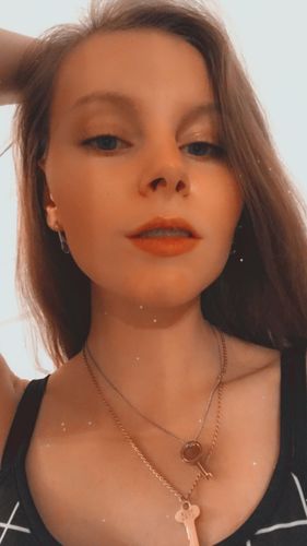 Customer photo review of KEY Necklace