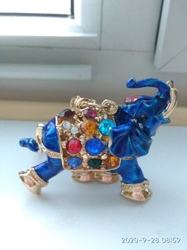 Customer photo review of Porte Clé Éléphant Thaïlande
